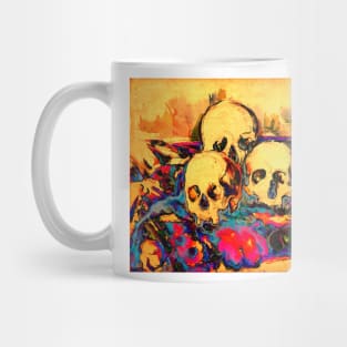 The Three Skulls Recolored Mug